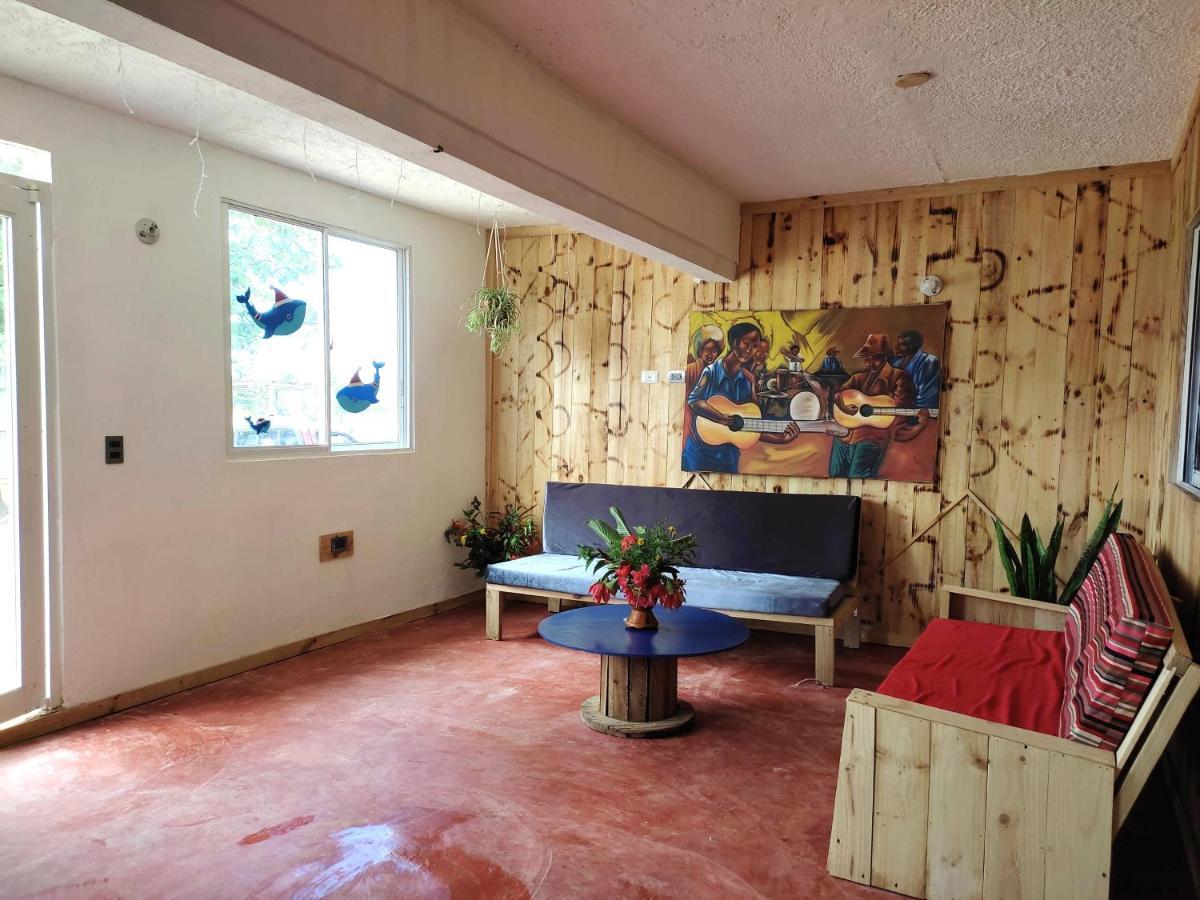 Hostel La Ballena Backpacker Las Galeras Extérieur photo