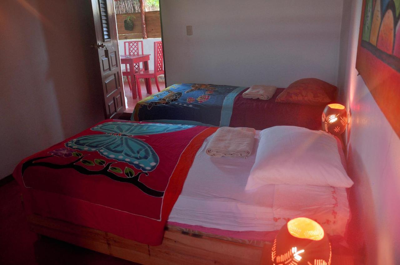 Hostel La Ballena Backpacker Las Galeras Extérieur photo