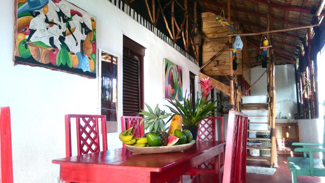 Hostel La Ballena Backpacker Las Galeras Extérieur photo